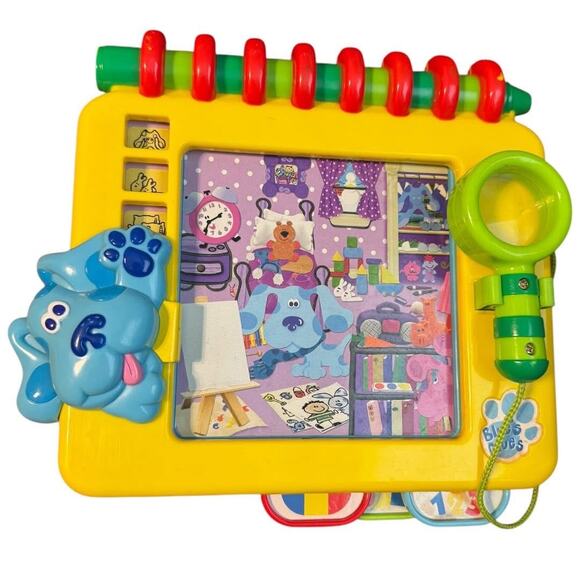 1998 Blue’s Clues Clue Finder Game Complete w/ Cards & Magnifying Glass - Picture 1 of 6